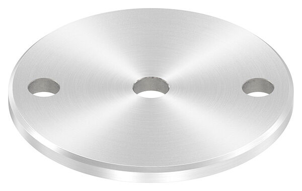 Ankerplatte, Ø 100x6mm, 2x11mm und 1x 12,5mm...