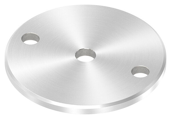 Ankerplatte, Ø 100x6mm, 2x11mm und 1x 12,5mm...