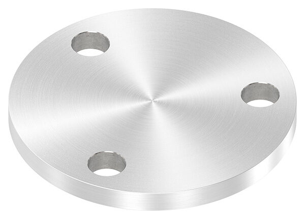 Ankerplatte, Ø 100x8mm, 3x 13mm Bohrung, mit...
