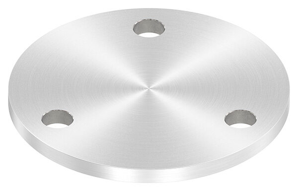 Ankerplatte, Ø 100x6mm, 3x 11mm Bohrung, mit...
