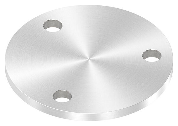 Ankerplatte, Ø 100x6mm, 3x 11mm Bohrung, mit...
