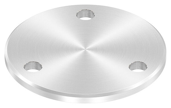 Ankerplatte, Ø 100x6mm, 3x 11mm Bohrung, mit...