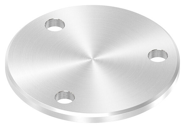 Ankerplatte, Ø 100x6mm, 3x 11mm Bohrung, mit...