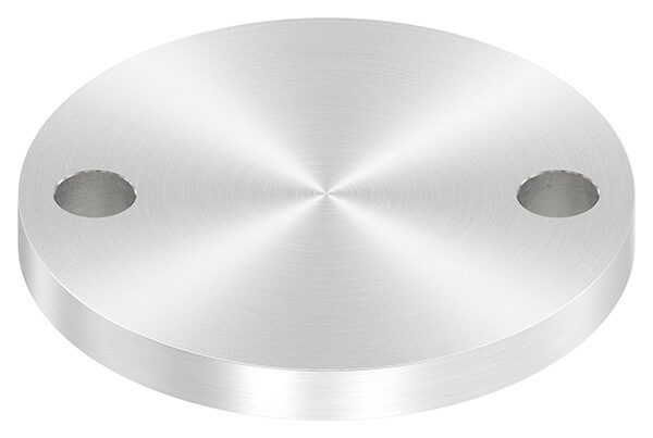 Ankerplatte, Ø 100x10mm, 2x 13mm Bohrung, mit...