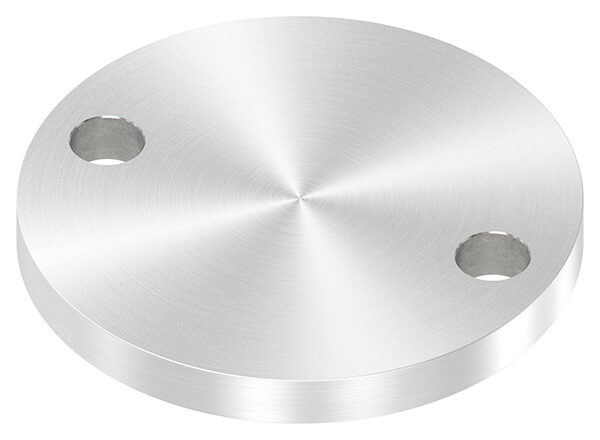 Ankerplatte, Ø 100x10mm, 2x 13mm Bohrung, mit...