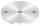 Ankerplatte, Ø 120x8mm, 2x11mm und 1x 12,5mm Bohrung, mit Rundschliff, V2A