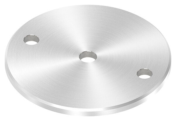 Ankerplatte, Ø 120x6mm, 2x11mm und 1x 12,5mm...