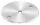 Ankerplatte, Ø 120x6mm, 2x11mm und 1x 12,5mm Bohrung, mit Rundschliff und Fase, V2A