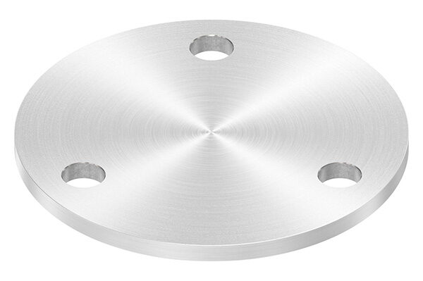 Ankerplatte, Ø 120x6mm, 3x 13mm Bohrung, mit...
