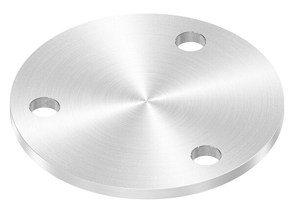 Ankerplatte, Ø 120x6mm, 3x 13mm Bohrung, mit...