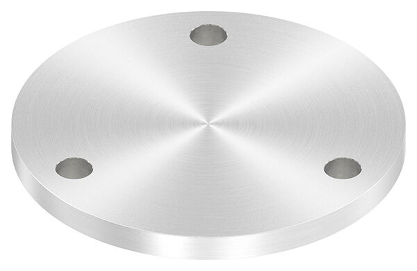 Ankerplatte, Ø 140x10mm, 3x 13mm Bohrung, mit...