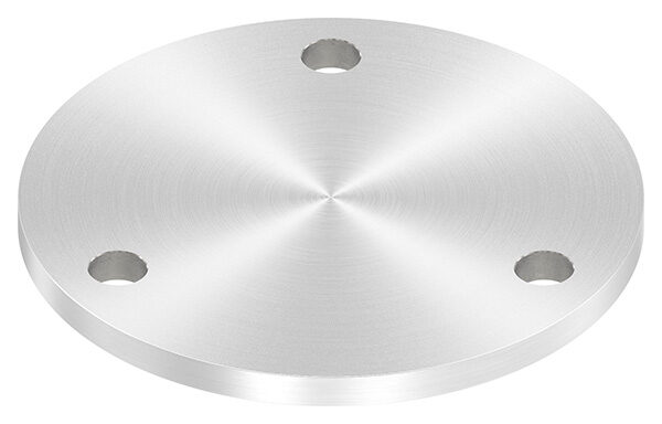 Ankerplatte, Ø 140x8mm, 3x 13mm Bohrung, mit...