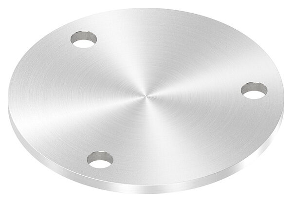 Ankerplatte, Ø 140x6mm, 3x 13mm Bohrung, mit...