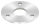 Ankerplatte, Ø 120x6mm, 3x 13mm und 1x 42,8mm Bohrung, mit Rundschliff, V2A