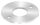 Ankerplatte, Ø 120x6mm, 2x 13mm und 1x 48,7mm Bohrung, mit Rundschliff, V2A