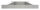 Ankerplatte, Ø 80x8mm, 2x 11mm und 2x 4mm Bohrung, Mittelbohrung 33,9mm, roh, V2A