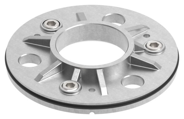 Ankerplatte mit Gummiring, Ø 103,5x8mm,...