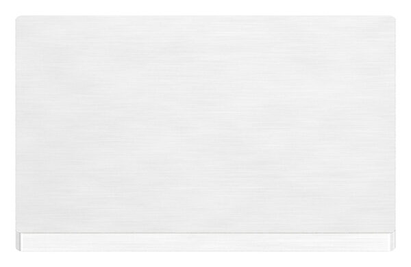 Ankerplatte, 100x100x6mm, mit Längsschliff, V2A