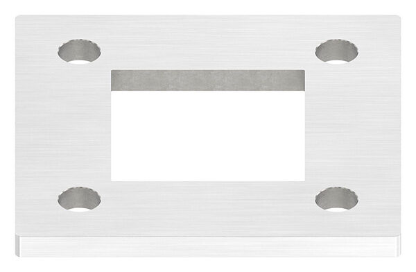 Ankerplatte, 120x120x8mm, 4x 13mm und 1x 60,2x60,2mm...