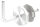 Clipronde für 50500-240-LL und 50501-240-LL, V2A