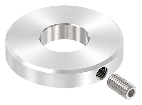 Abdeckscheibe 30x5mm, mit Fase, Bohrung mittig 12,3mm,...