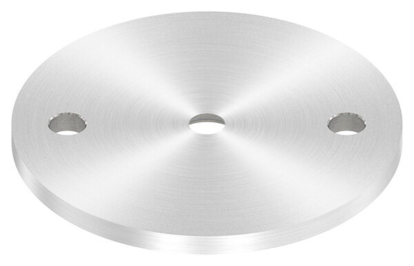 Ronde, Ø 70x4mm, 2x 6,5mm und 1x 6,5mm Bohrung...