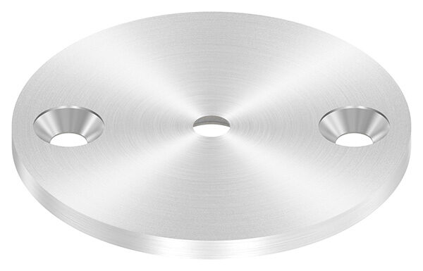 Ronde, Ø 70x4mm, 2x 6,5mm Bohrung gesenkt und 1x...