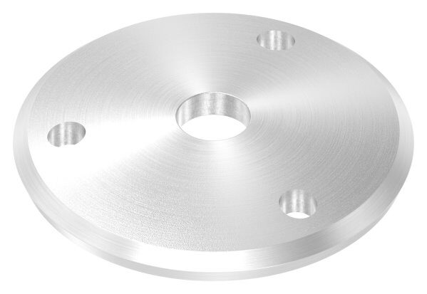 Ronde, Ø 68x5mm, gewölbt, 3x 6,5mm und 1x...