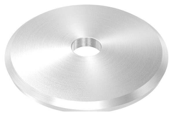 Ronde, Ø 68x5mm, gewölbt, 1x 12,5mm Bohrung,...