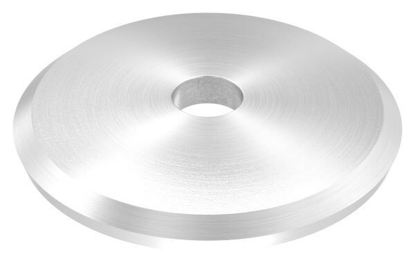 Ronde, Ø 58x5mm, gewölbt, 1x 10,5mm Bohrung,...