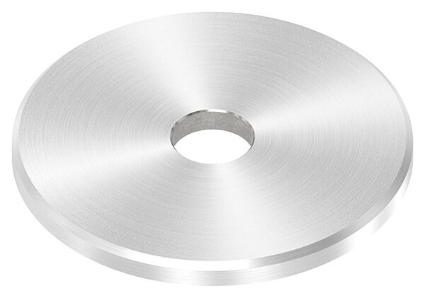 Ronde, Ø 60x4mm, 1x 12,2mm Bohrung mittig, mit...