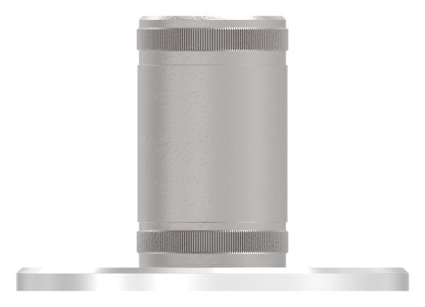 Wand- und Bodenanker mit Rändelung, Platte 100x6mm,...