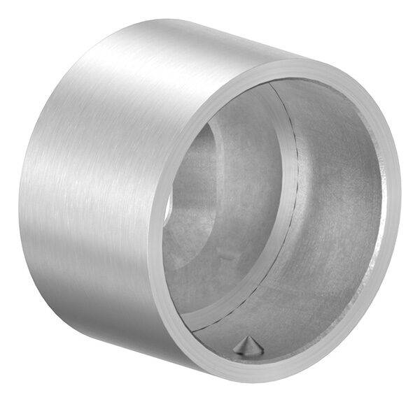 Wandbefestigung für Rohr 42,4mm, zum Klemmen des Rohres, V2A
