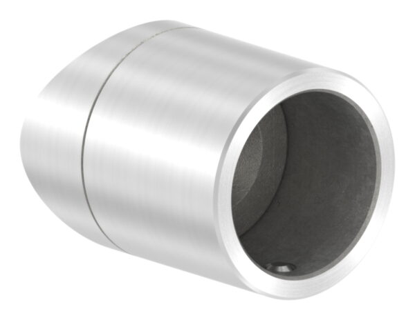 Befestigung für Rohr 26,9mm an 42,4mm Rohr, zum Klemmen des Rohres, V2A