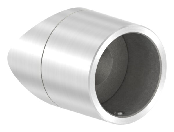 Befestigung für Rohr 33,7mm an 42,4mm Rohr, zum Klemmen des Rohres, V2A