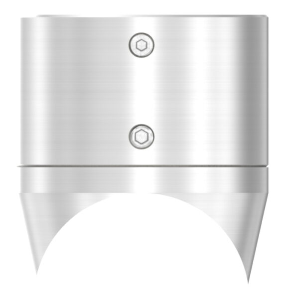 Befestigung für Rohr 42,4mm an 42,4mm Rohr, V2A