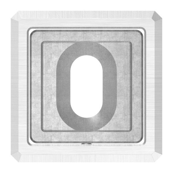 Wandbefestigung für Quadratrohr 30x30mm, zum Klemmen...