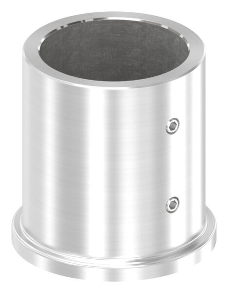 Bodenbefestigung für Rohr 42,4mm, V2A