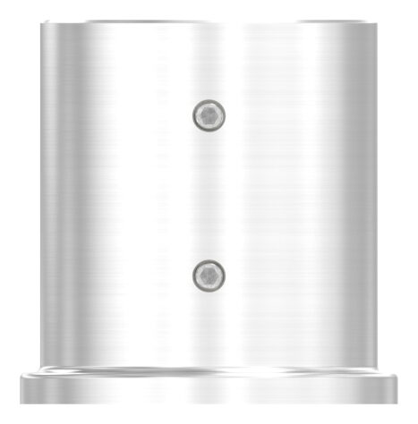 Bodenbefestigung für Rohr 42,4mm, V2A