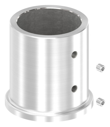 Bodenbefestigung für Rohr 42,4mm, V2A
