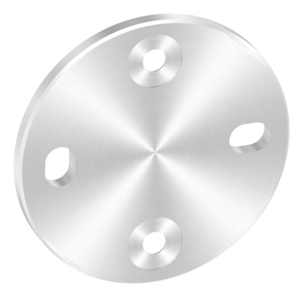 Ankerplatte, 100x6mm mit Fase, 2x Langloch 11x15mm und 2x...