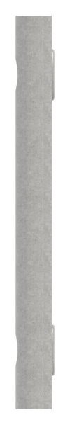 Verstärkungsplatte für Wandbefestigung 50132-240, Gewindeabstand Mitte-Mitte: 70mm, t: 5mm, V2A