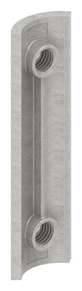 Verstärkungsplatte für Wandbefestigung 50132-240-M10, Gewindeabstand Mitte-Mitte: 70mm, V2A