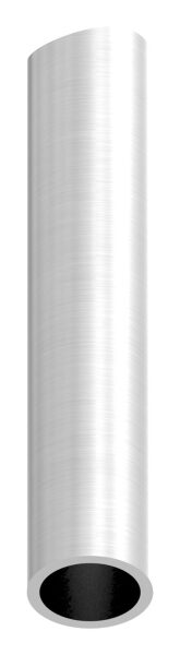 Distanzhülse, L: 100mm, einseitig ausgefräst für Rohr 42,4mm, V2A