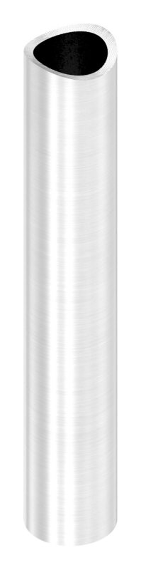 Distanzhülse, L: 120mm, einseitig ausgefräst für Rohr 42,4mm, V2A