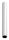 Distanzhülse, L: 150mm, einseitig ausgefräst für Rohr 42,4mm, V2A