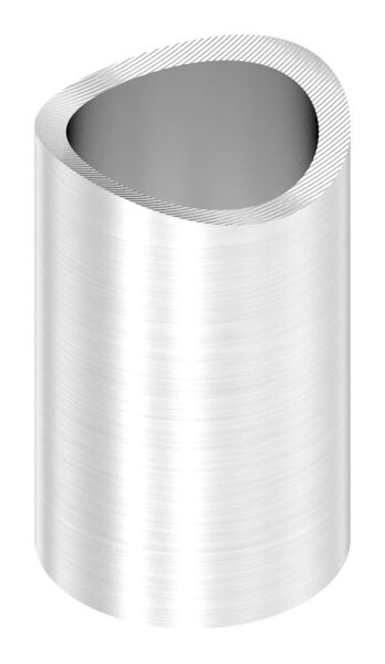 Distanzhülse, L: 30mm, einseitig ausgefräst...