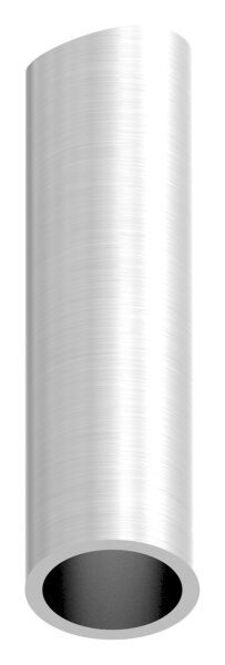 Distanzhülse, L: 70mm, einseitig ausgefräst für Rohr 42,4mm, V2A