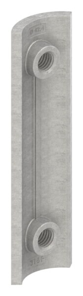 Verstärkungsplatte für Wandbefestigung 50132-V4A, Gewindeabstand Mitte-Mitte: 70mm, V4A