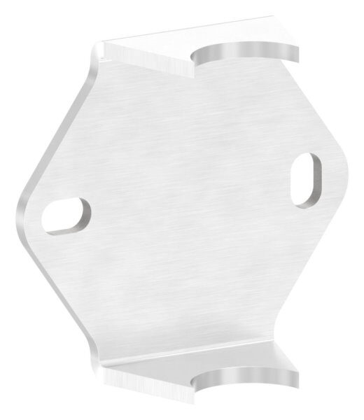 Wandbefestigung für Rohr 42,4mm, Platte 130x110x6mm,...